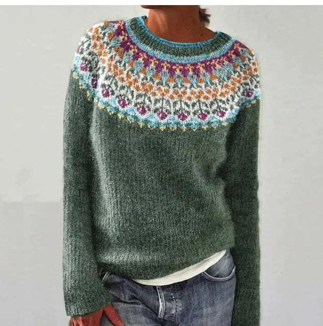 Rachele™ - Retro-efterårspullover