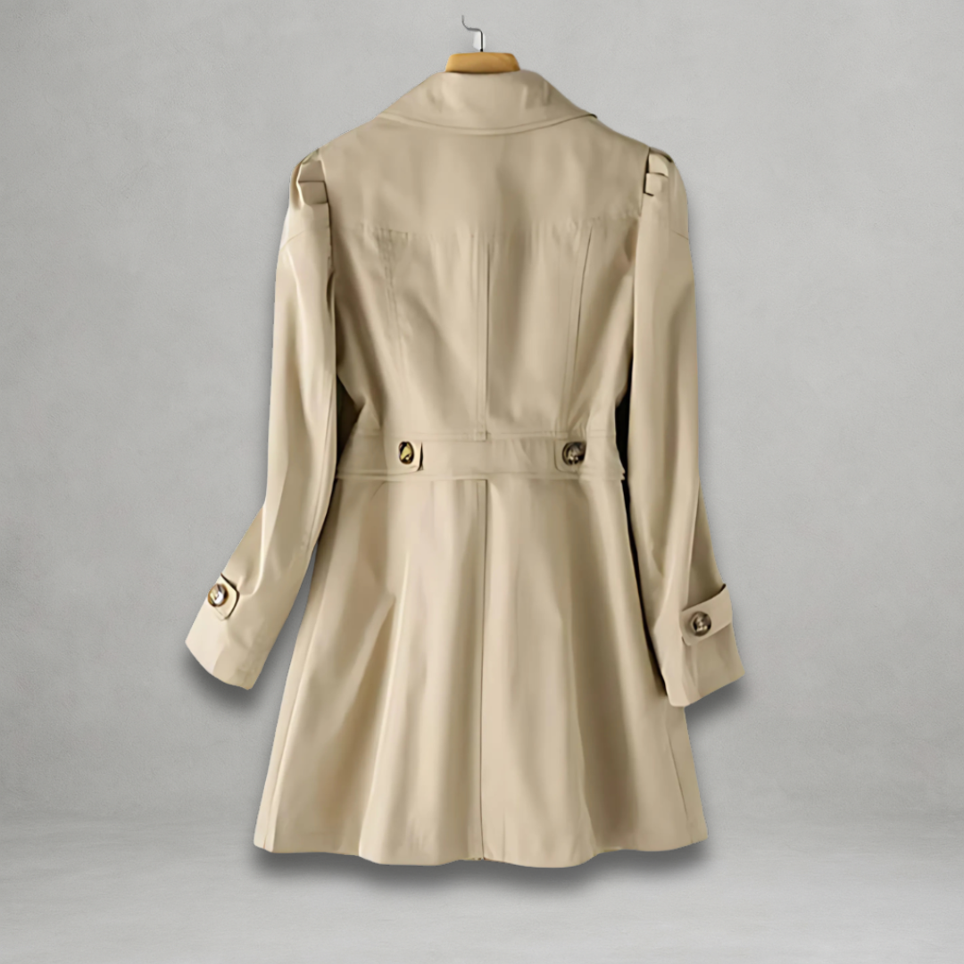 Daniela | Klassisk dametrenchcoat til overgangsvejr & hverdag