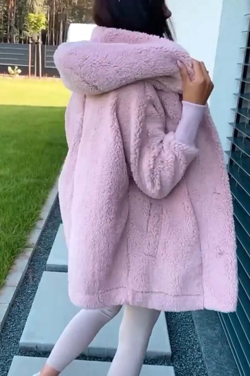 LEYA | Plush hættejakke