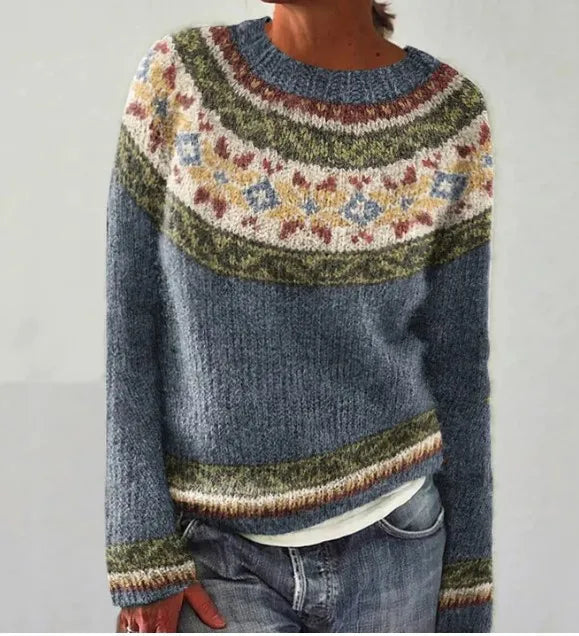 Rachele™ - Retro-efterårspullover