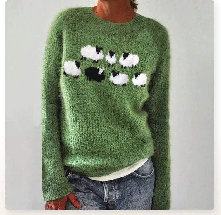 Rachele™ - Retro-efterårspullover