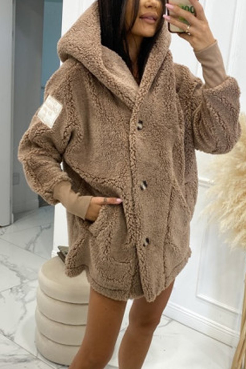 LEYA | Plush hættejakke