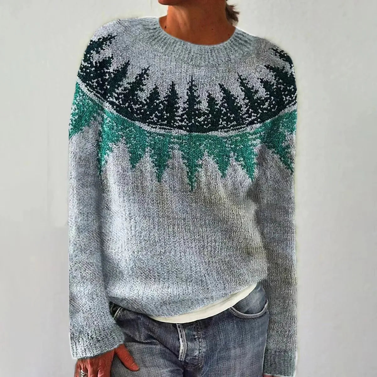 Rachele™ - Retro-efterårspullover