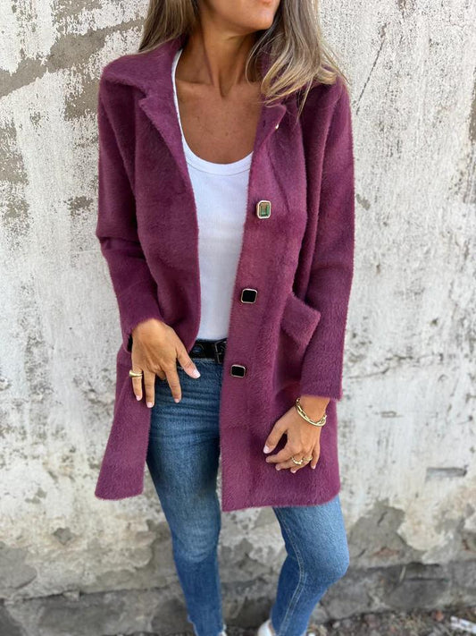 Else | Casual Tykk Frakke