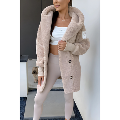 LEYA | Plush hættejakke