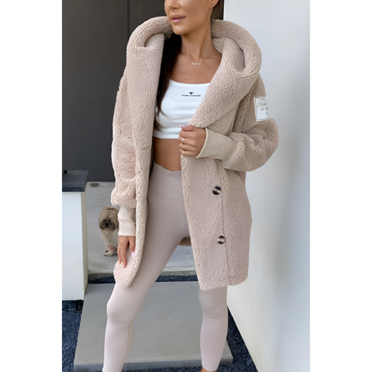 LEYA | Plush hættejakke