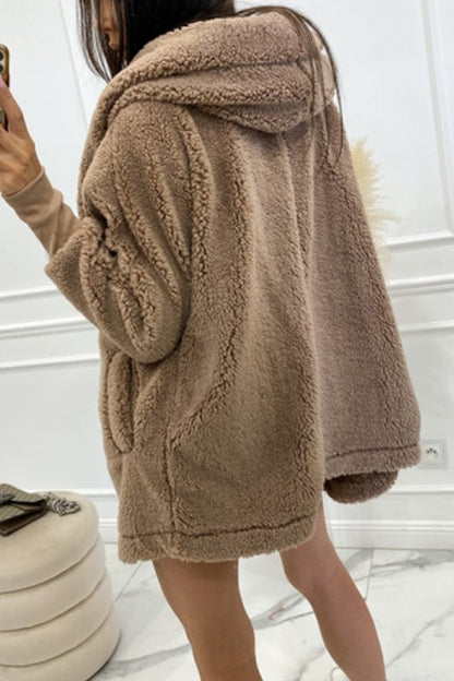 LEYA | Plush hættejakke