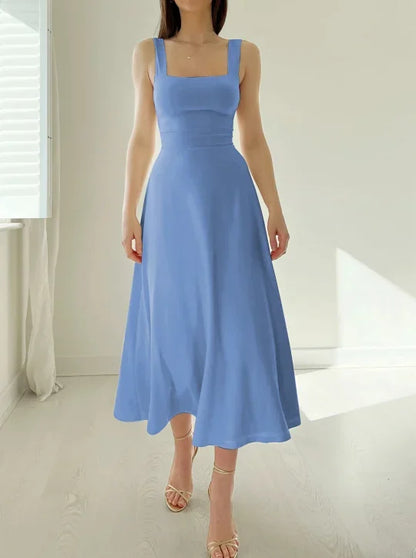 Juliane | Elegant Rygløs Maxi Kjole
