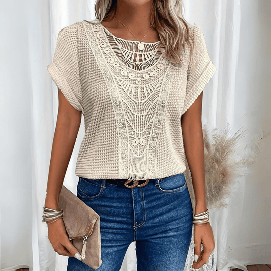 Liva™ | Elegant Ibiza-inspireret Bluse