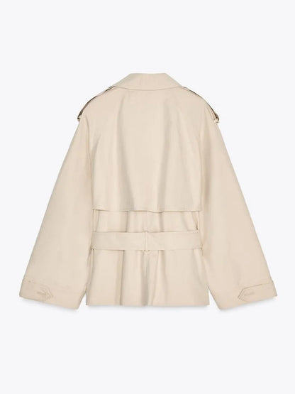 Melody™ | Løs Kort Trenchcoat