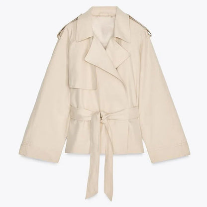Melody™ | Løs Kort Trenchcoat