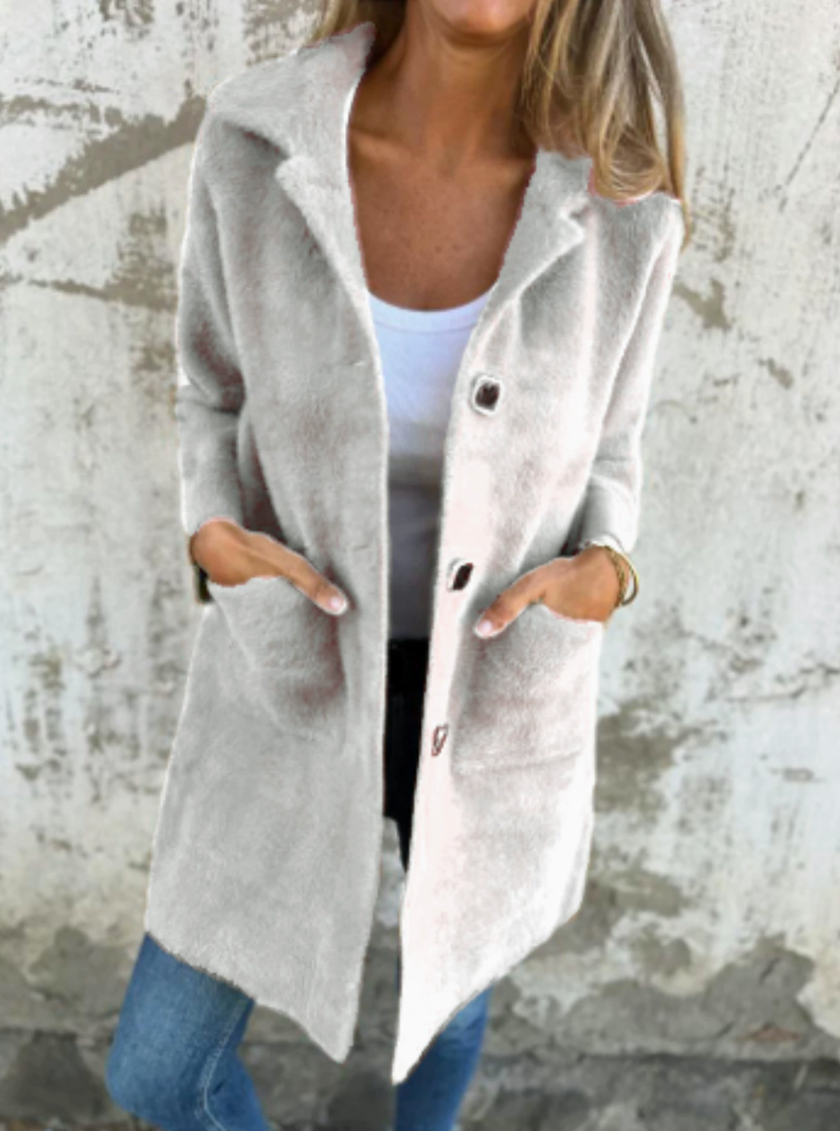 Else | Casual Tykk Frakke