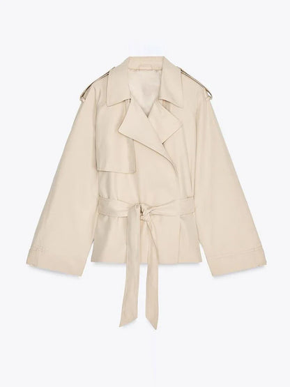 Melody™ | Løs Kort Trenchcoat