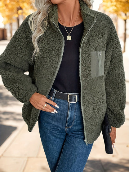Lesley | Elegant teddyjakke