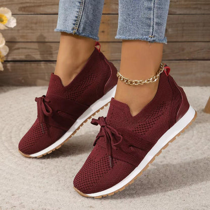 Sandra | Stilfulde og Komfortable Strikkede Sneakers