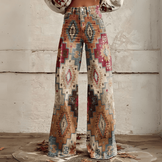 Mila™ | Vintage Brede Ben Jeans